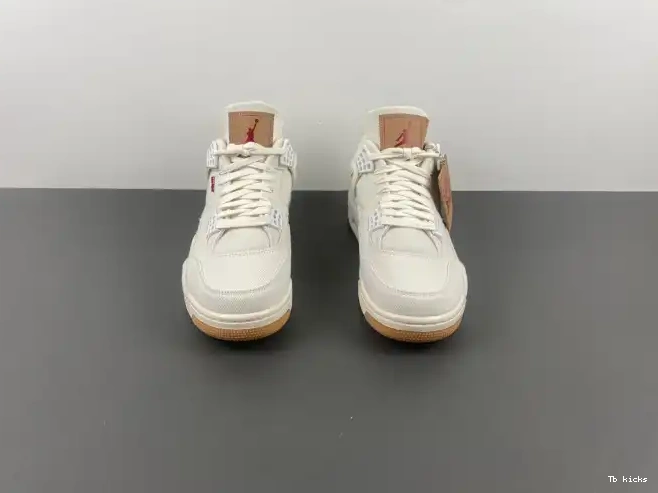 Cheap TBK Levi's AO2571-100 Air 'White' x 4 Jordan 0502